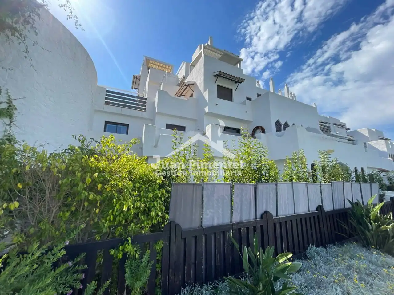 Exterior view of Apartments for sale in Estepona  with Air Conditioner, Private garden and Terrace