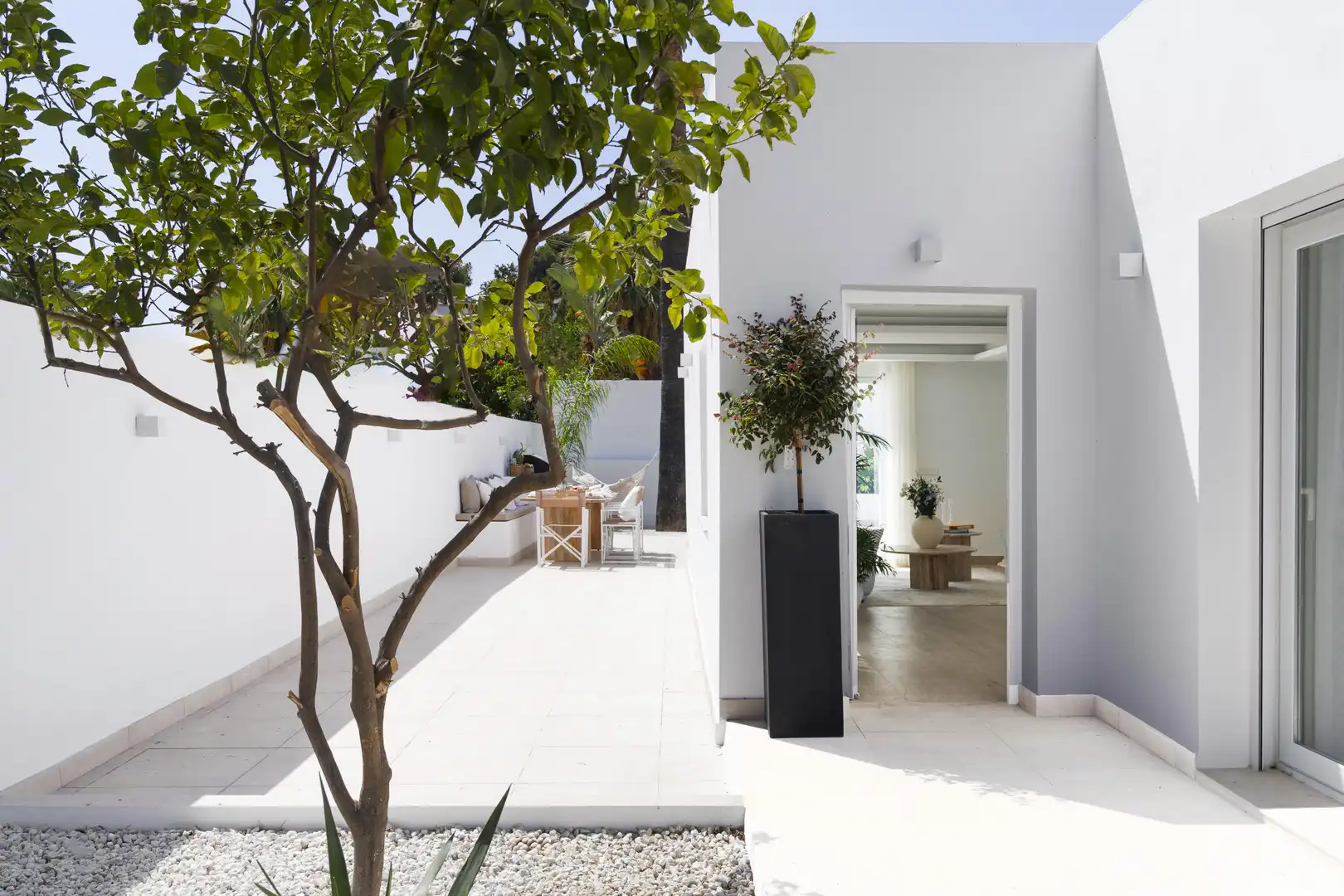 Terraza de Casa o chalet en venta en Marbella con Aire acondicionado, Jardín privado y Terraza