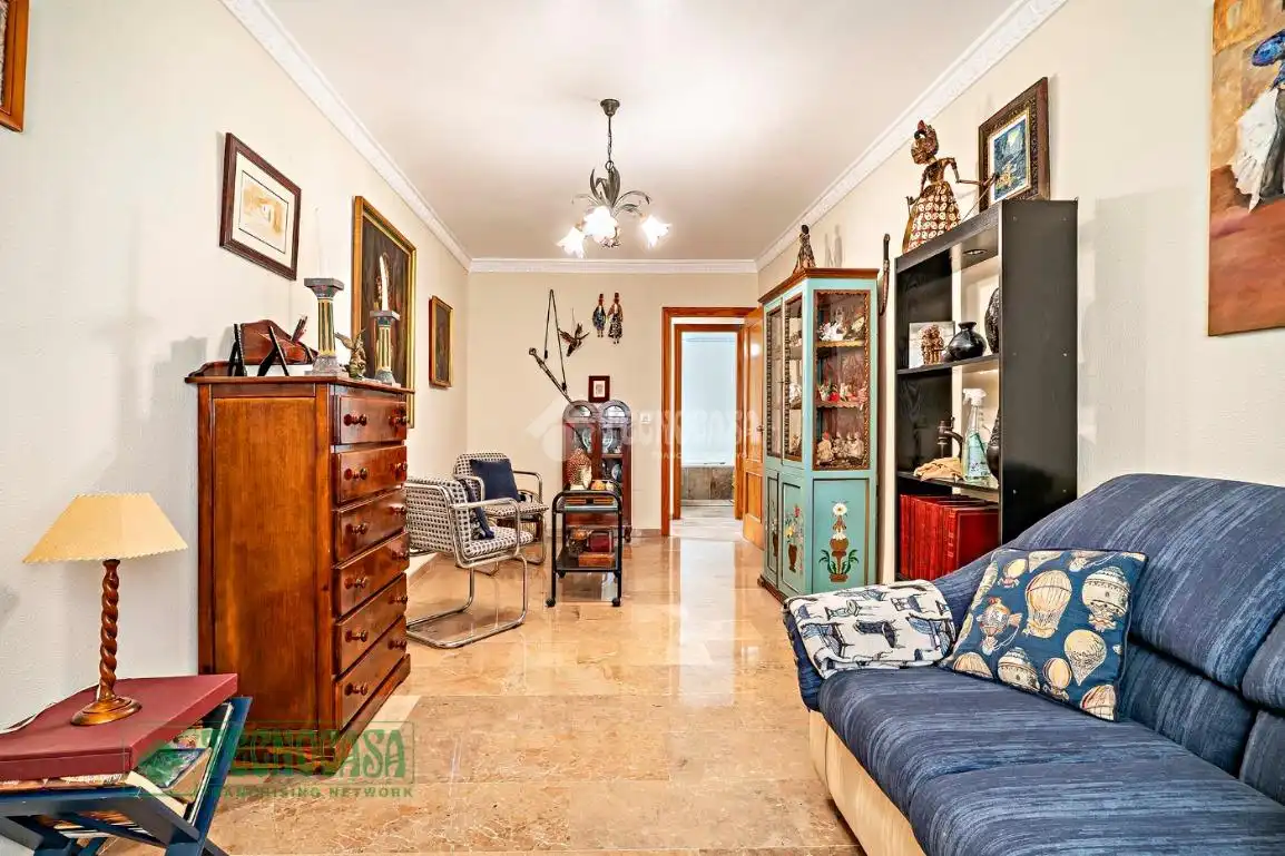 Living room of Flat for sale in Roquetas de Mar  with Air Conditioner, Heating and Terrace