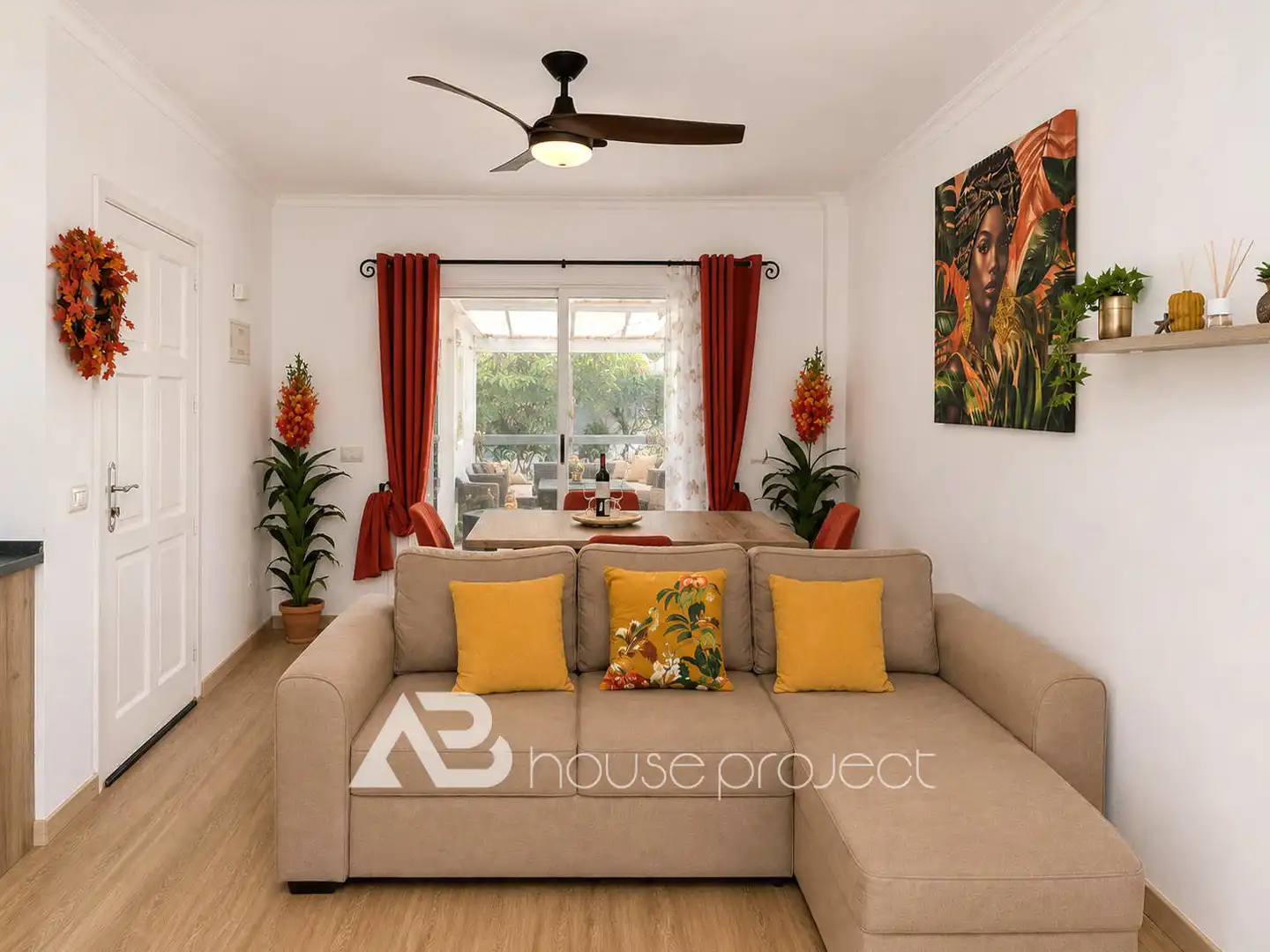 Living room of Houses for sale in San Miguel de Abona  with Air Conditioner, Private garden and Terrace