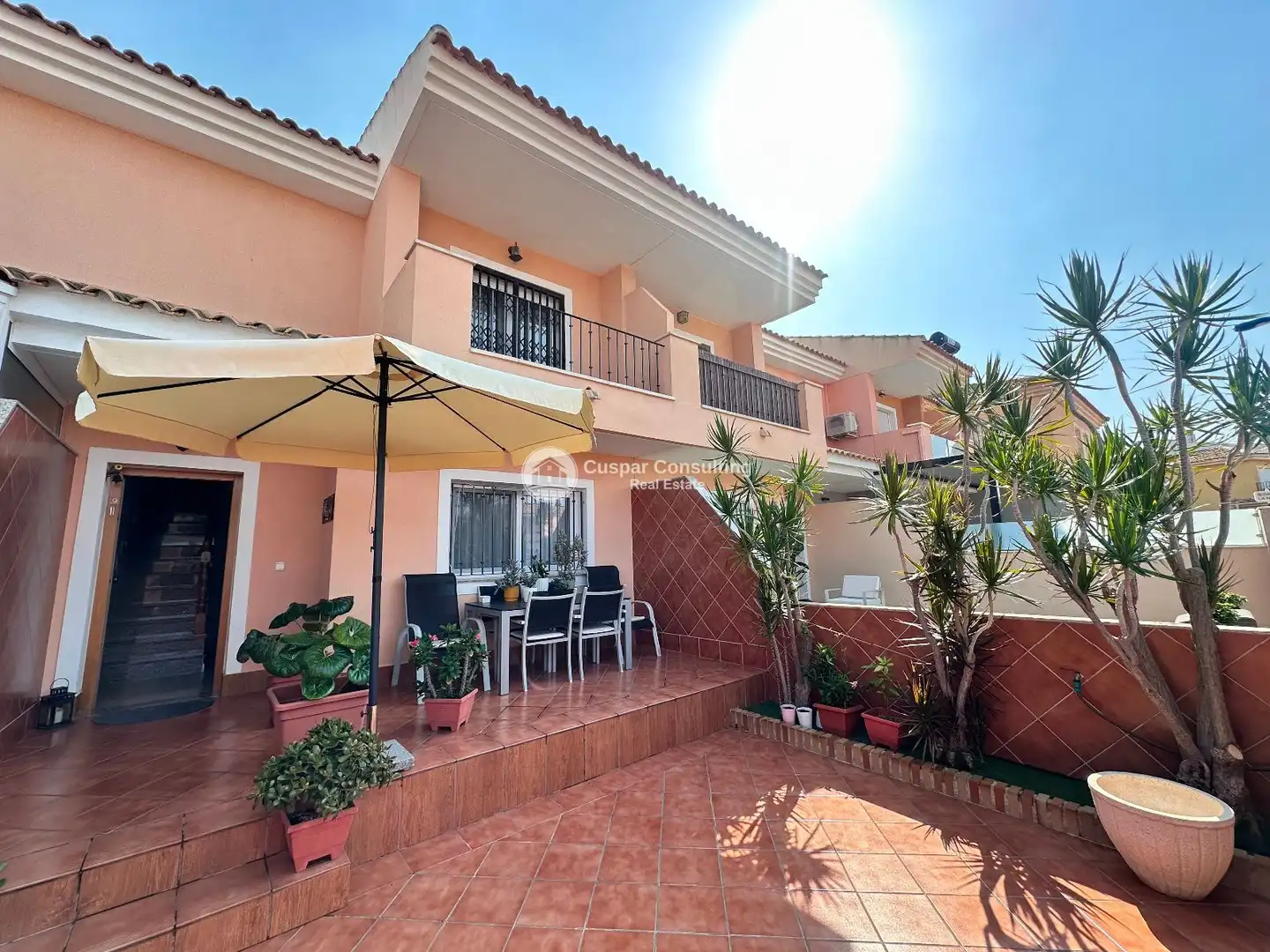 Exterior view of Duplexes for sale in San Javier  with Air Conditioner, Heating and Terrace