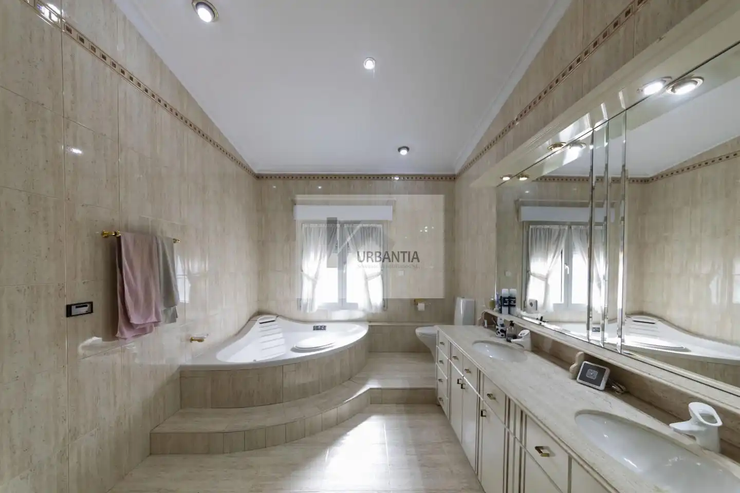 Baño de Casa o chalet en venta en Berrioplano / Berriobeiti con Aire acondicionado, Calefacción y Jardín privado