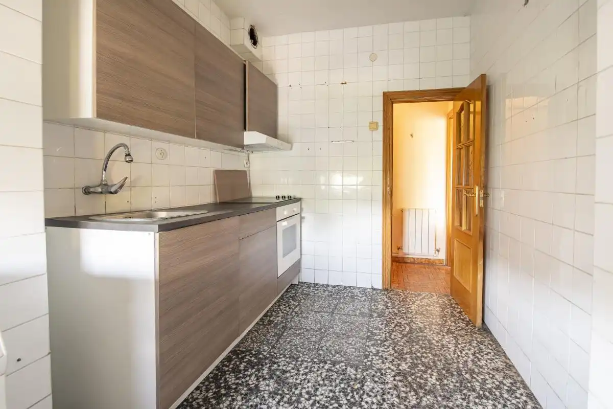 Kitchen of Flat for sale in Madrid  with Air Conditioner, Heating and Terrace