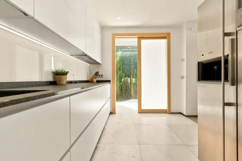 Kitchen of Houses for rent in Marbella  with Air Conditioner, Private garden and Terrace
