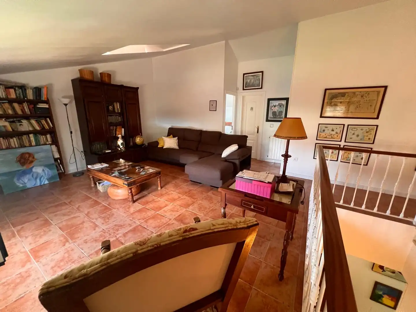 Sala d'estar de Casa o xalet en venda en Badajoz amb Aire condicionat, Calefacció i Jardí privat