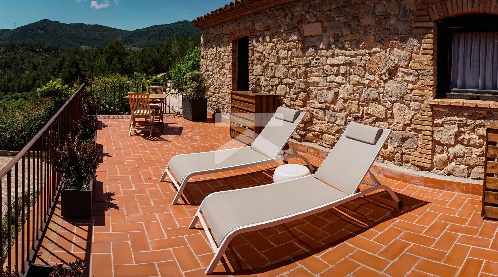 Terraza de Casa o chalet en venta en Colldejou con Aire acondicionado, Calefacción y Jardín privado
