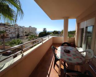 Exterior view of Flat to rent in Roquetas de Mar  with Air Conditioner, Terrace and Community pool
