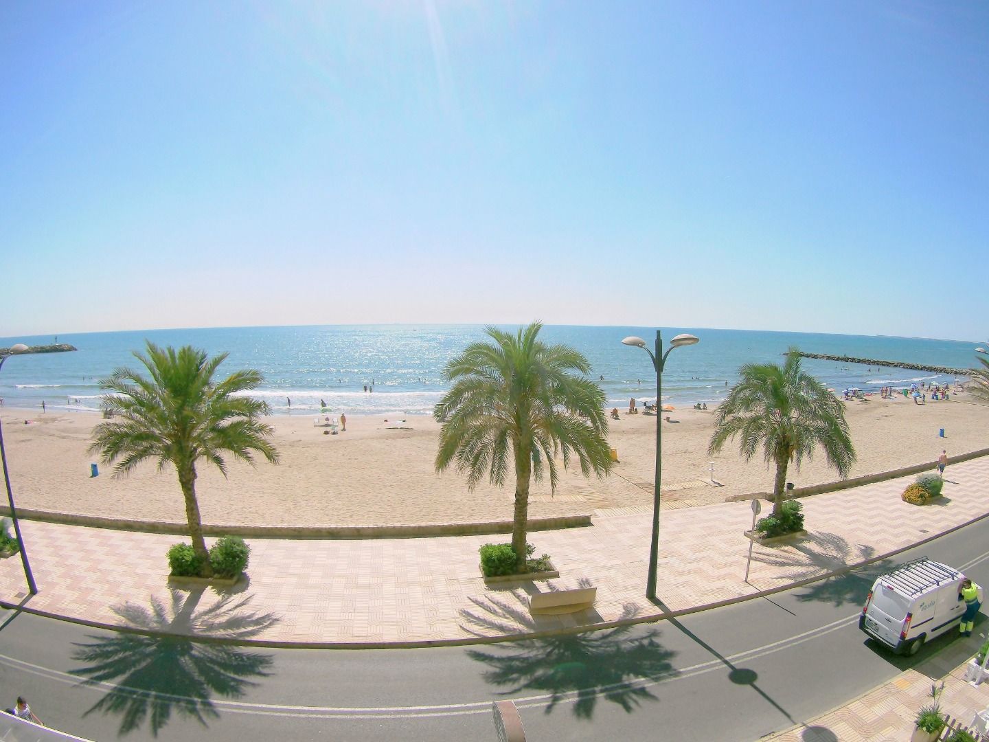 Exterior view of Flat to rent in Alboraya  with Furnished, Oven and Washing machine