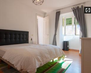 Bedroom of Flat to rent in  Madrid Capital  with Air Conditioner and Balcony