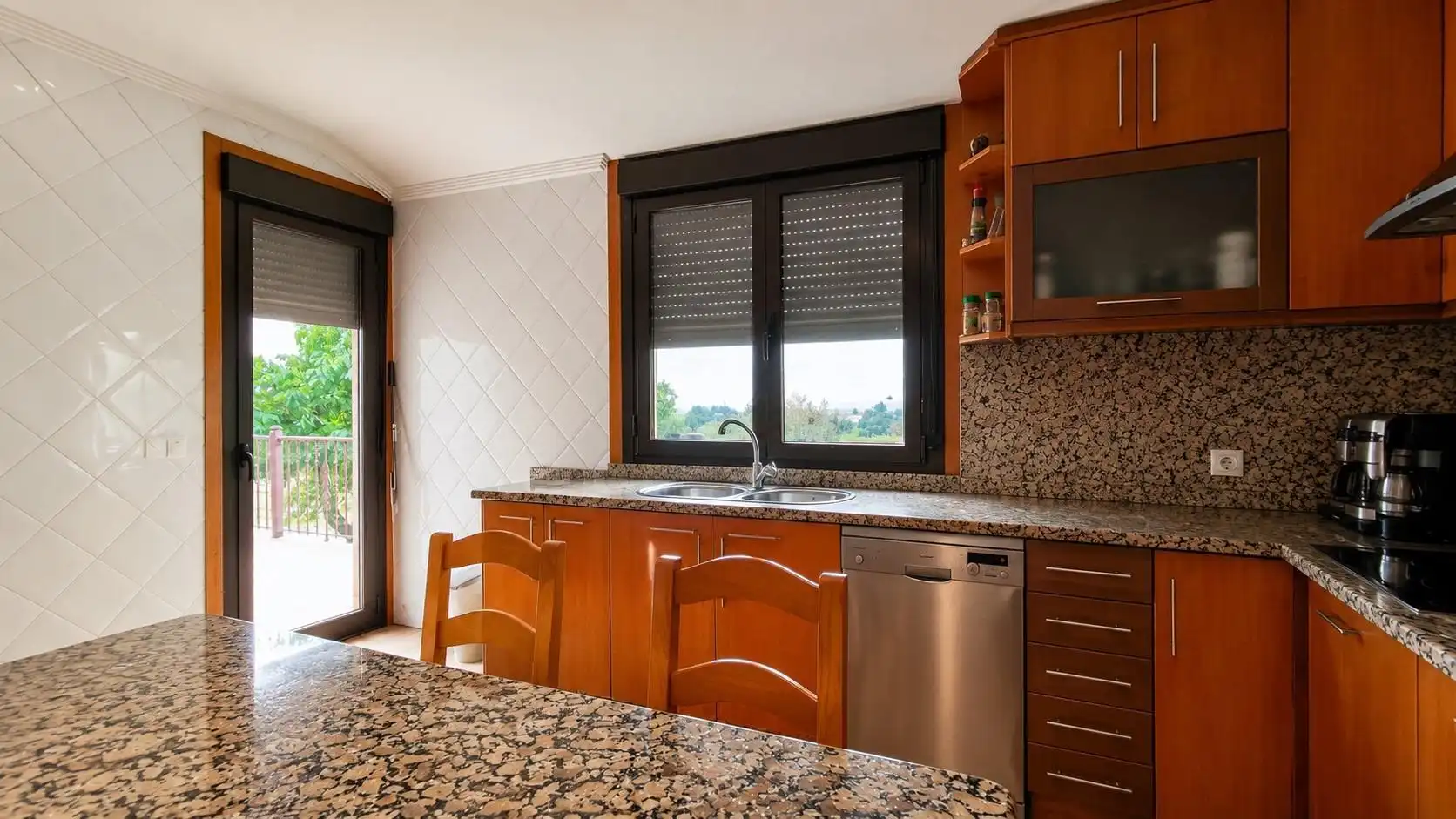Cocina de Casa o chalet en venta en Maside con Calefacción, Jardín privado y Balcón