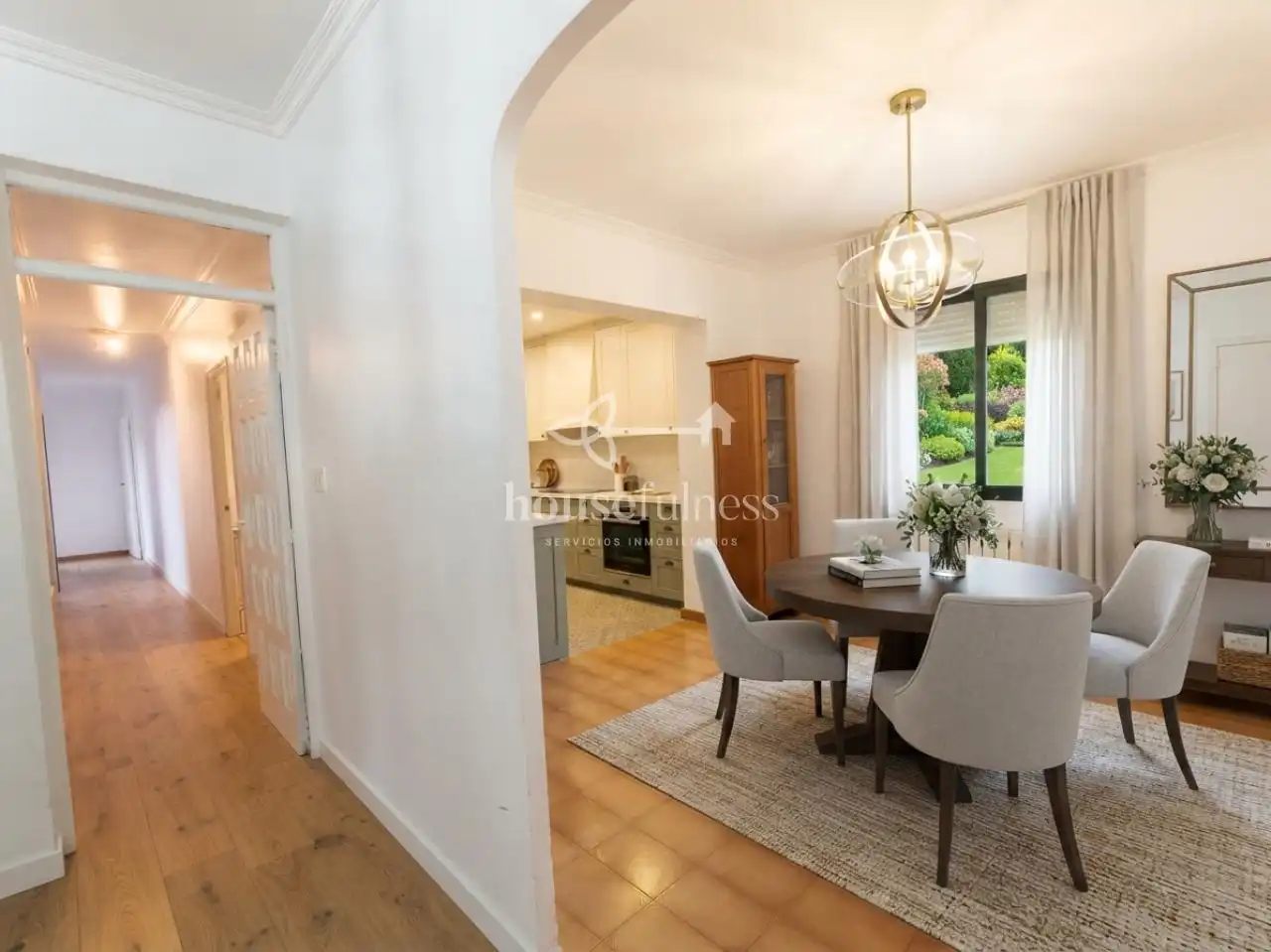 Dining room of Houses for sale in Ferrol  with Heating, Private garden and Terrace