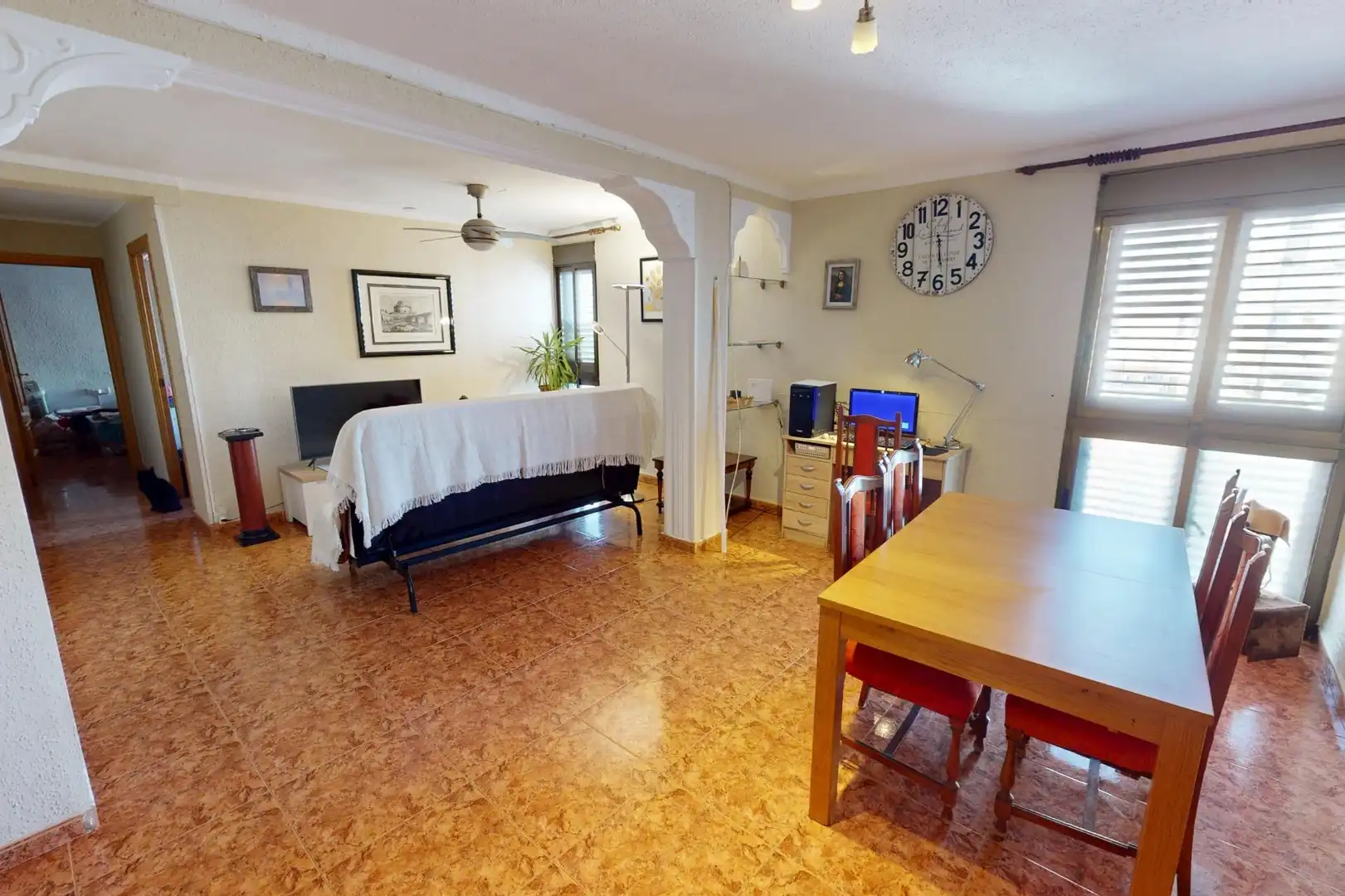 Wohnzimmer von Wohnung zum Verkauf in Valencia mit Klimaanlage
