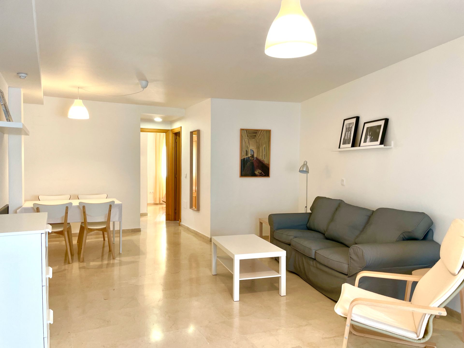 Living room of Apartment to rent in Algeciras  with Swimming Pool, Furnished and Oven