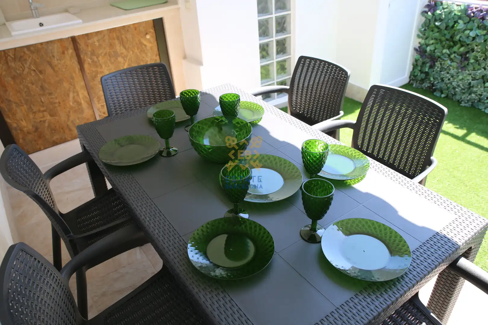 Terrasse von Haus oder Chalet zum Verkauf in Blanes mit Klimaanlage, Terrasse und Möbliert