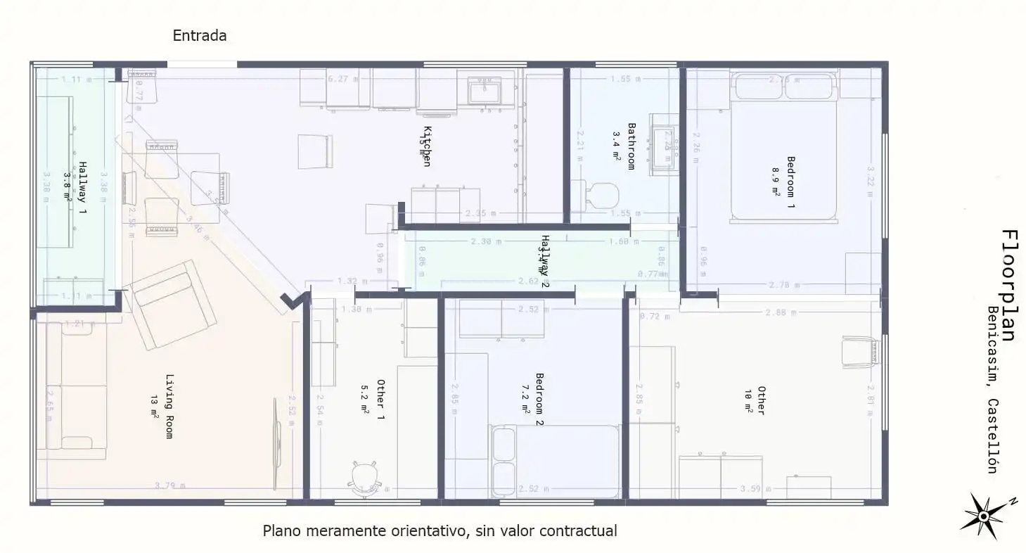 Casa con giardino in vendita a Pueblo, imagen 5