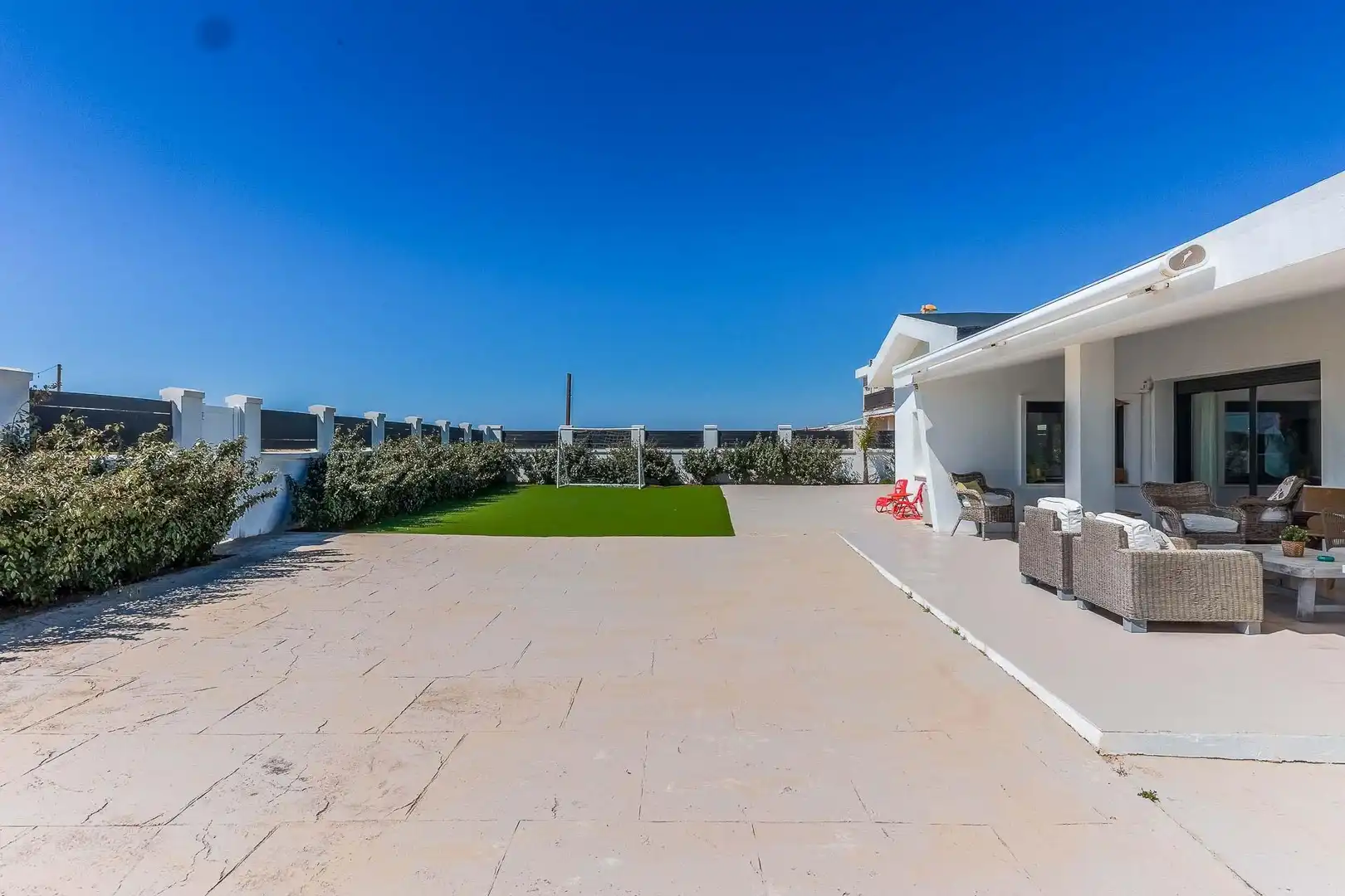 Terraza de Casa o chalet en venta en Punta Umbría con Aire acondicionado, Calefacción y Jardín privado