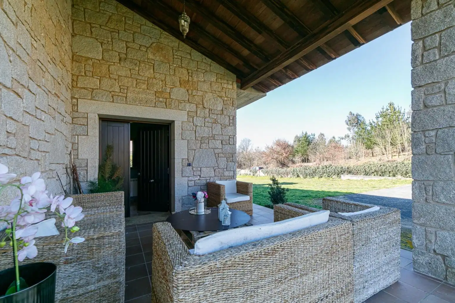 Terrace of Houses for sale in Friol  with Heating, Private garden and Furnished