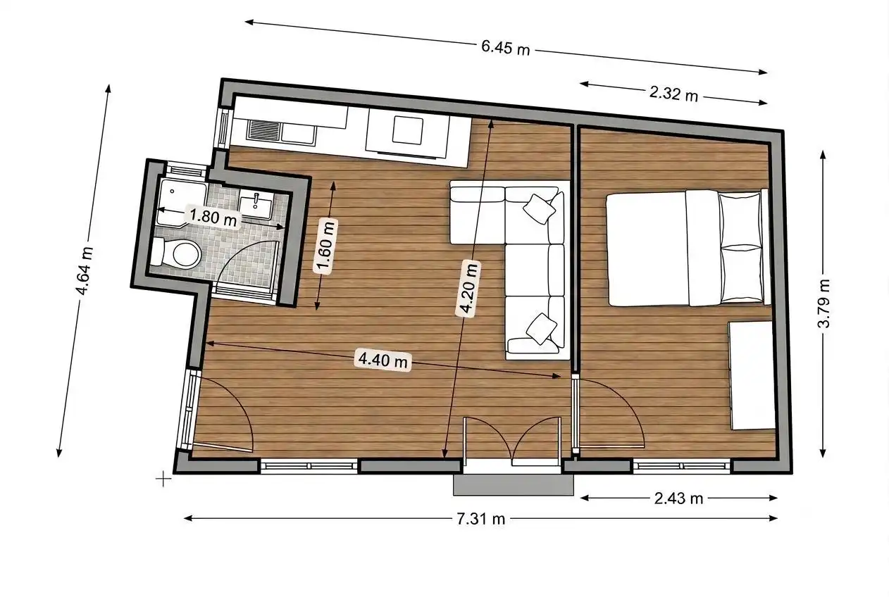 Wohnung mit Terrasse zum Verkauf in calle de la Neu de Sant Cugat, imagen 18