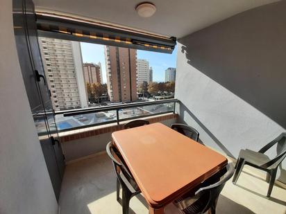 Terrassa de Apartament en venda en Benidorm amb Aire condicionat, Jardí privat i Parquet