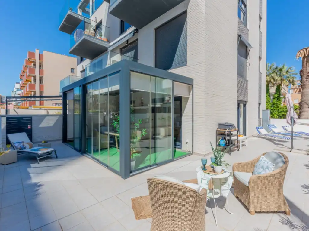 Terrace of Ground floor for sale in El Campello  with Air Conditioner, Terrace and Community pool