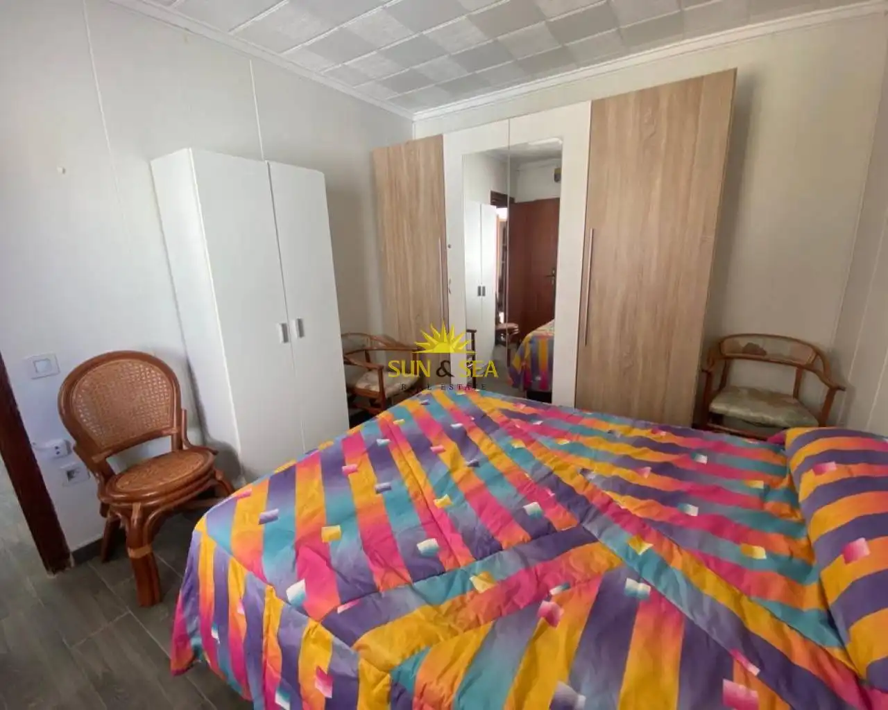 Dormitori de Casa o xalet de lloguer en Pilar de la Horadada amb Aire condicionat, Calefacció i Moblat