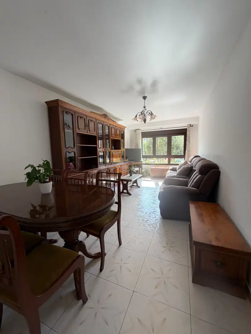 Living room of Flat for sale in Gijón   with Heating and Parquet flooring