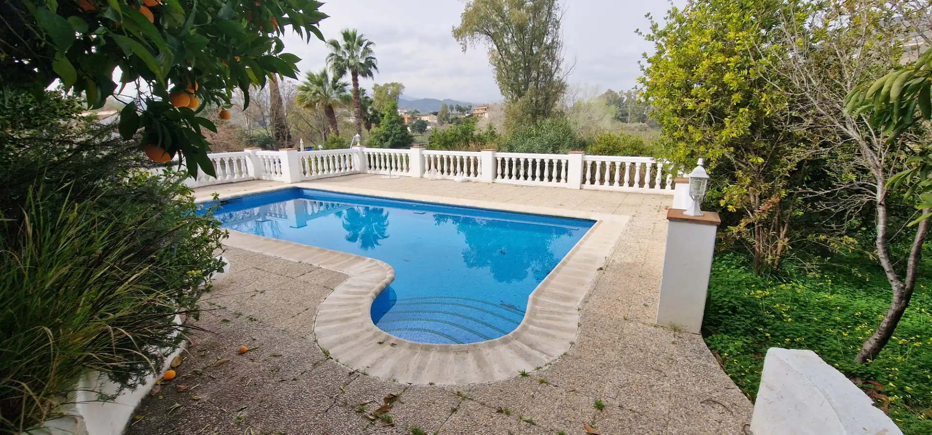 Piscina de Finca rústica en venta en Alhaurín El Grande con Aire acondicionado, Calefacción y Jardín privado