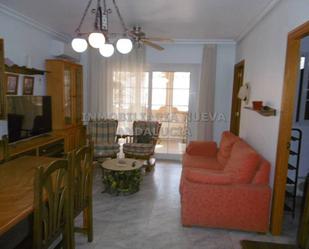 Living room of Flat to rent in  Almería Capital  with Air Conditioner, Private garden and Terrace