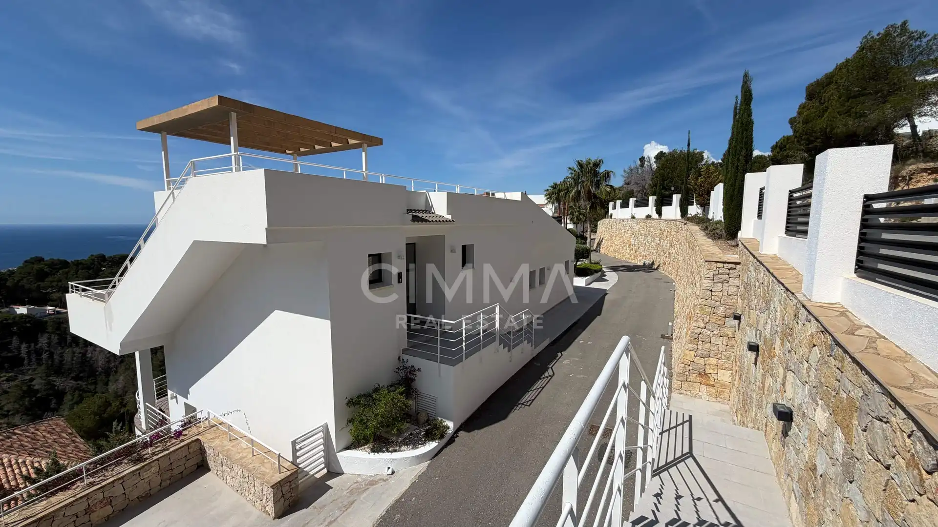 Terraza de Casa o chalet en venta en Altea con Calefacción y Piscina