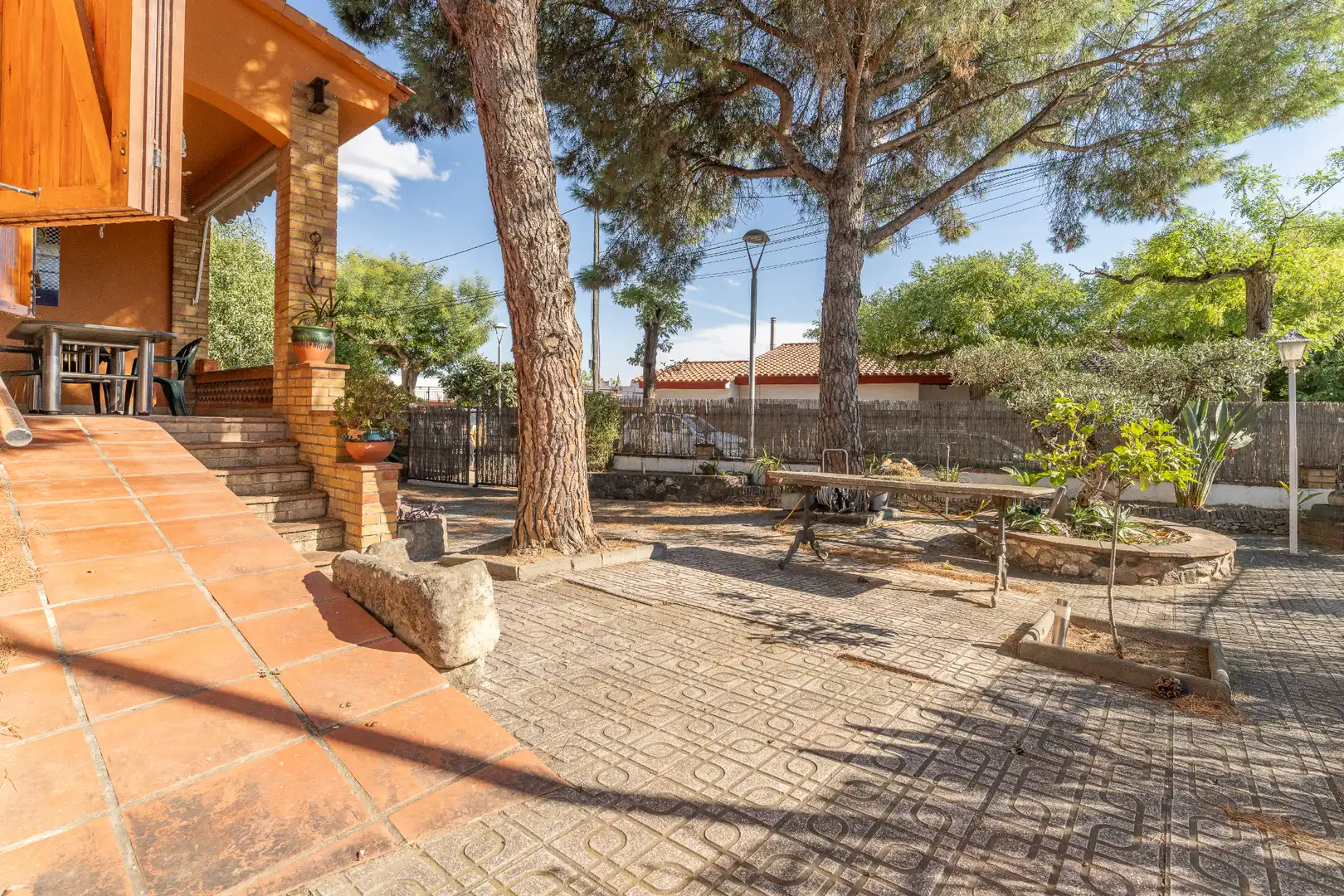 Vista exterior de Casa o xalet en venda en Les Borges del Camp amb Calefacció, Jardí privat i Terrassa