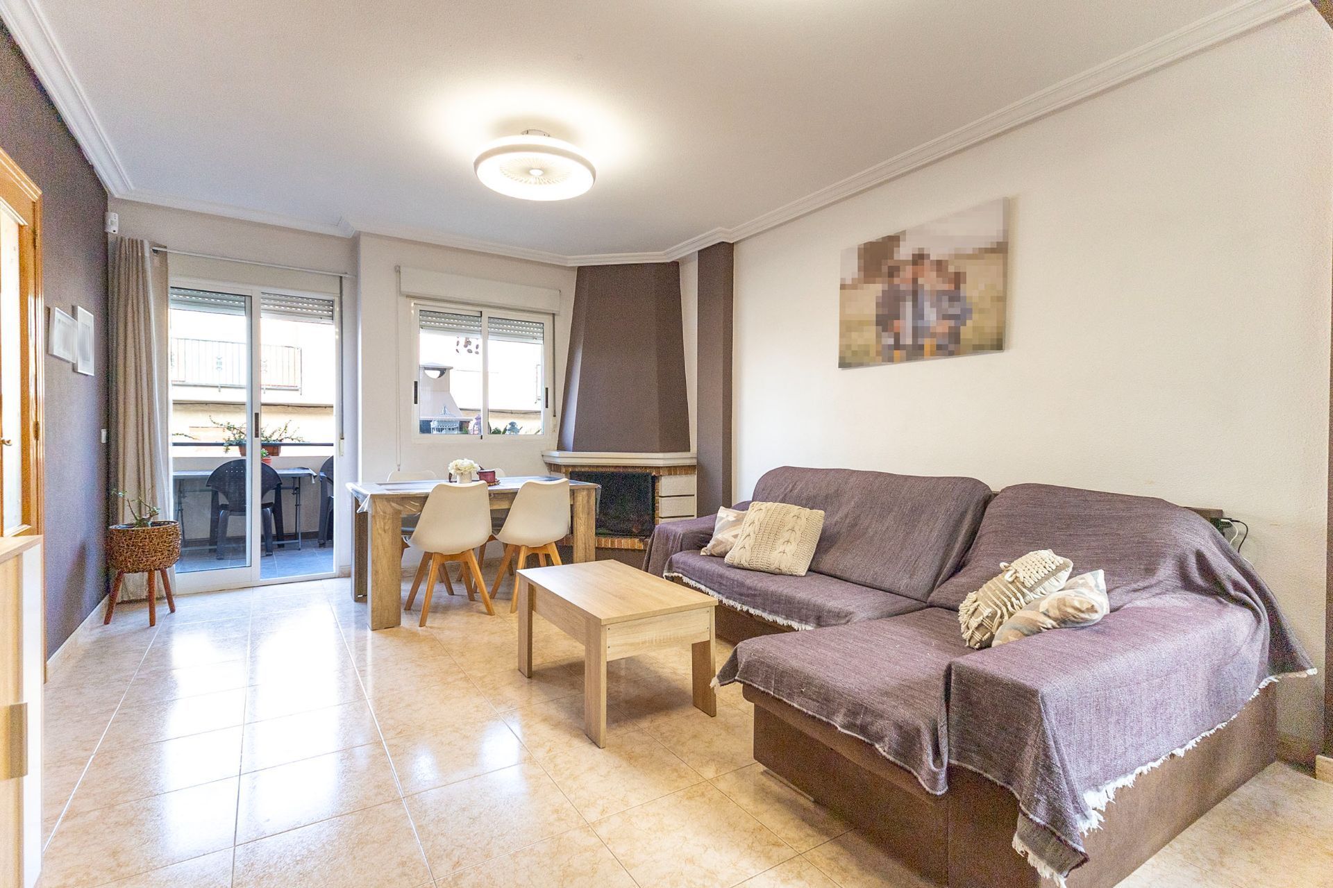 Living room of Single-family semi-detached for sale in Catral  with Air Conditioner and Storage room