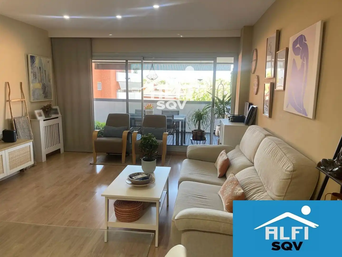 Sala de estar de Piso en venta en Sant Quirze del Vallès con Aire acondicionado, Calefacción y Terraza