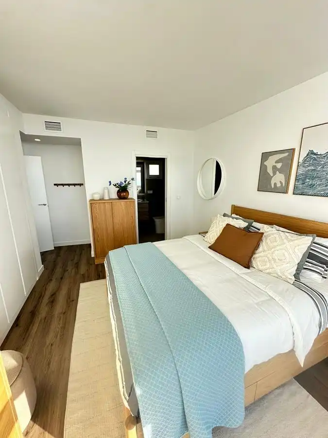 Schlafzimmer von Einfamilien-Reihenhaus zum Verkauf in Almuñécar mit Klimaanlage, Heizung und Parkett