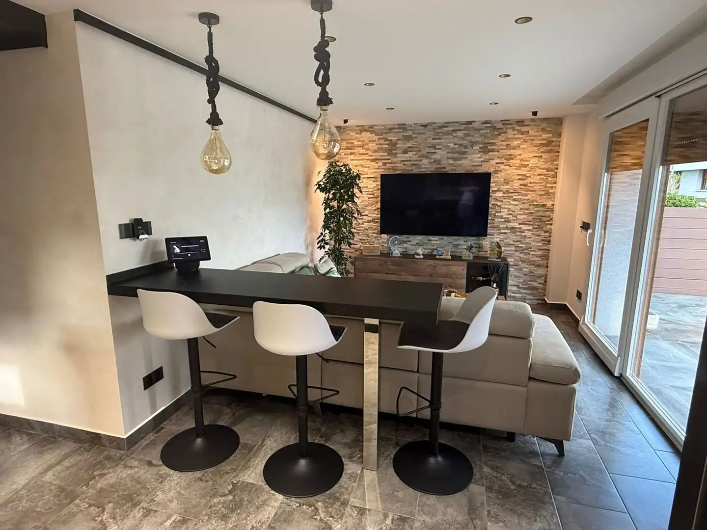 Sala de estar de Piso en venta en Valdés - Luarca con Calefacción, Jardín privado y Terraza