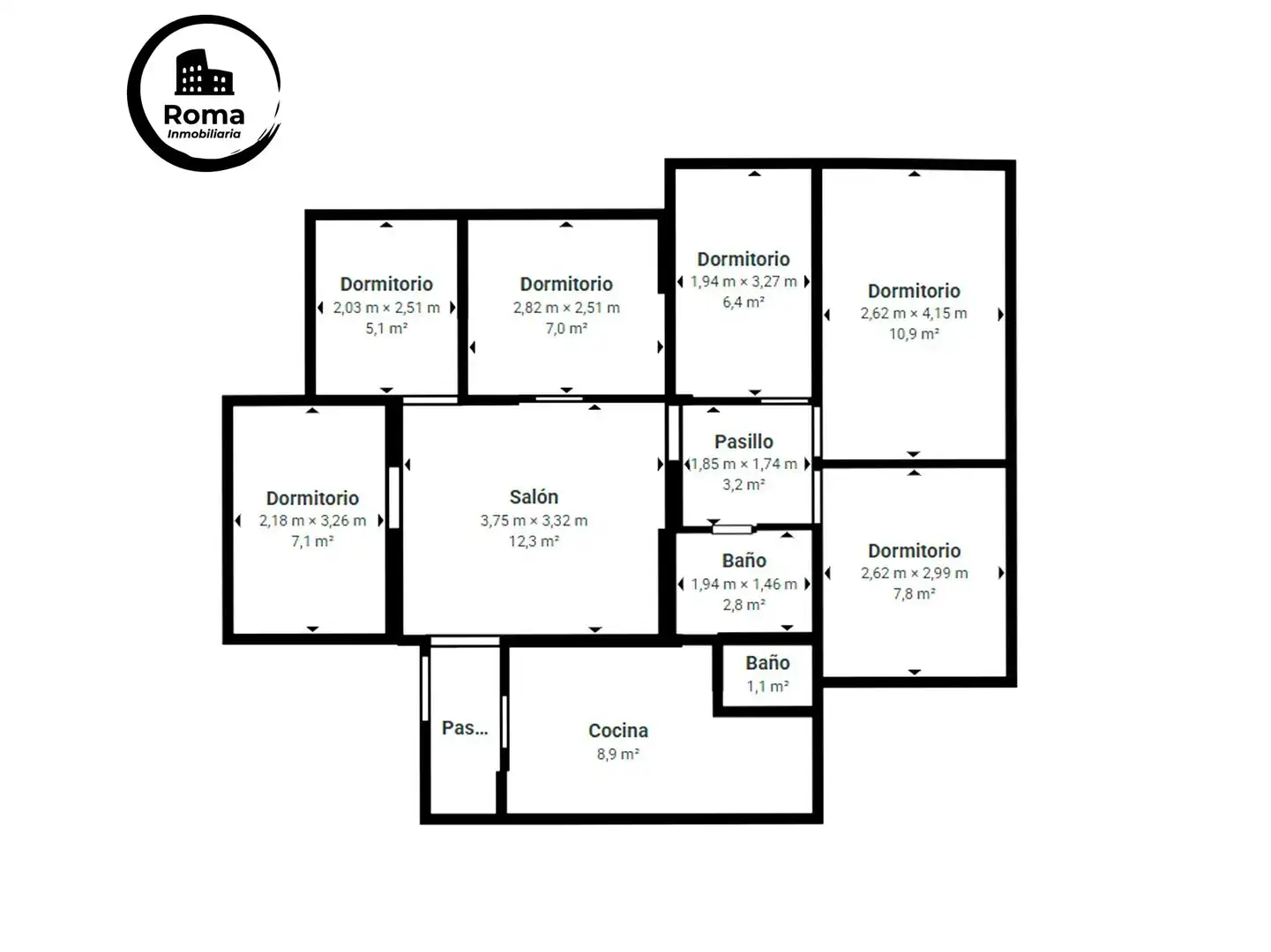 Flat for sale in Norte, imagen 2