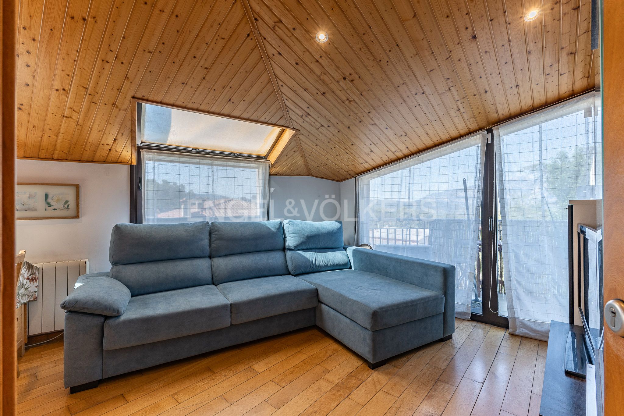 Living room of Attic for sale in Vacarisses  with Heating and Balcony