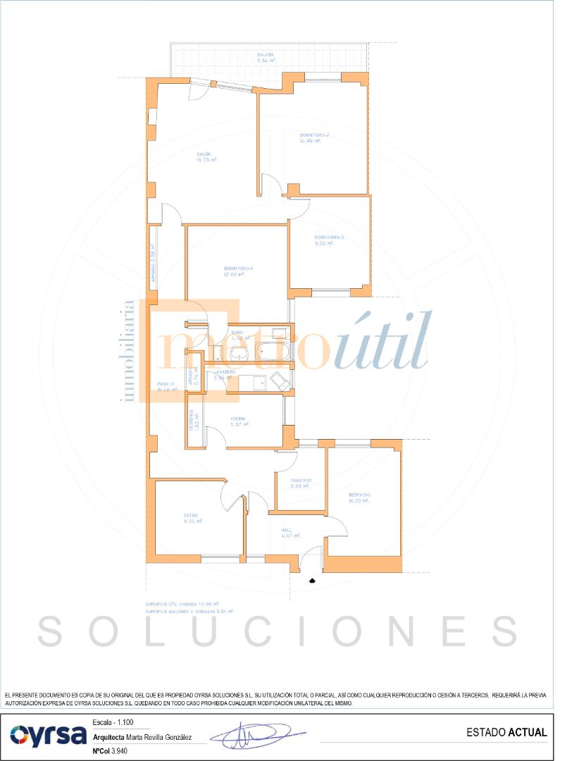 Flat for sale in Salamanca Capital  with Heating and Balcony