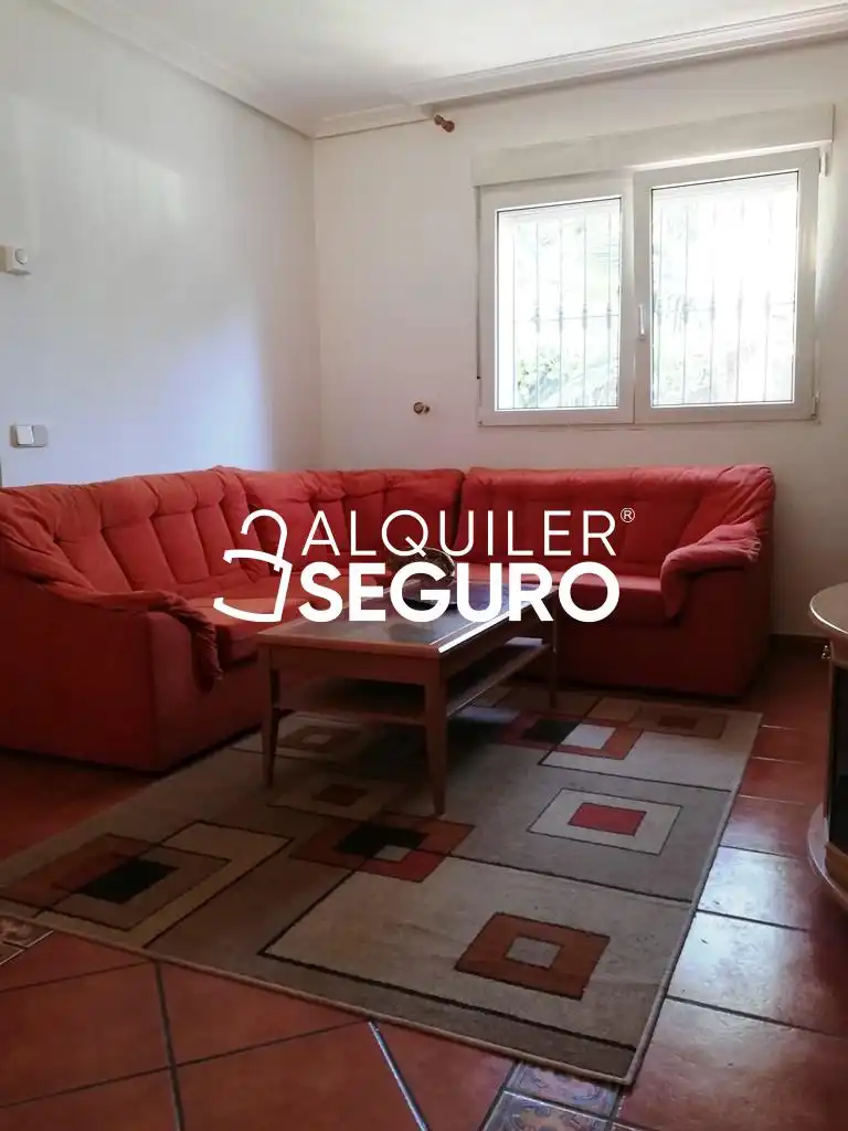 Sala de estar de Casa o chalet de alquiler en Colmenar Viejo con Calefacción, Terraza y Amueblado