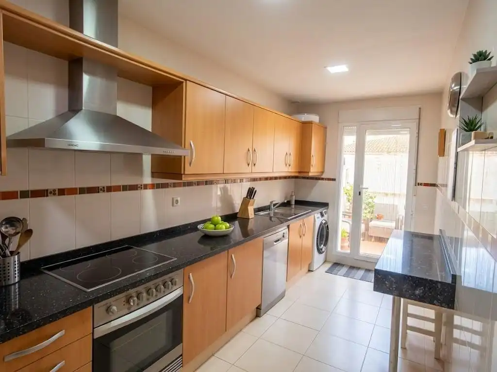 Kitchen of Houses for sale in Carcaixent  with Air Conditioner, Heating and Terrace