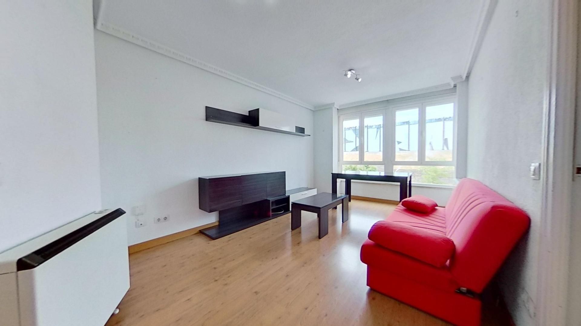 Living room of Flat to rent in  Madrid Capital  with Air Conditioner and Heating