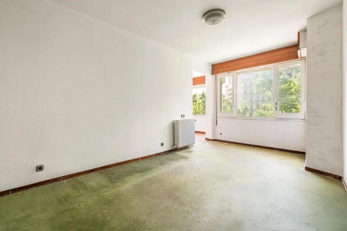 Sala de estar de Piso en venta en Barcelona con Calefacción