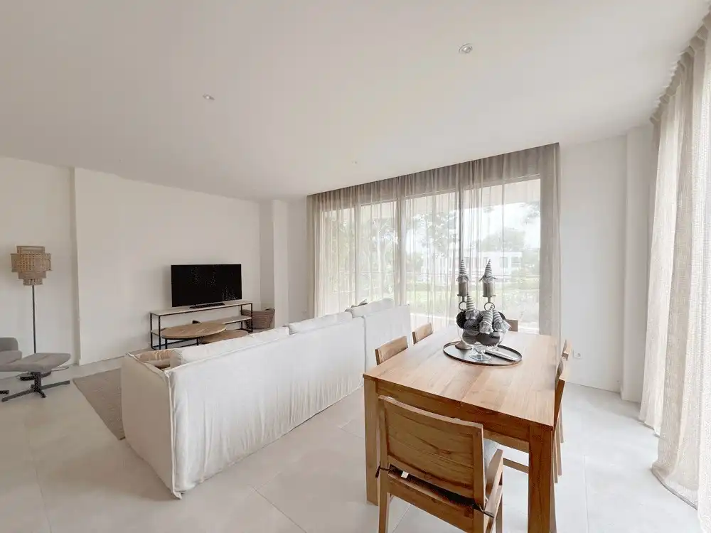 Wohnzimmer von Wohnung zur Miete in Salou mit Klimaanlage, Heizung und Terrasse