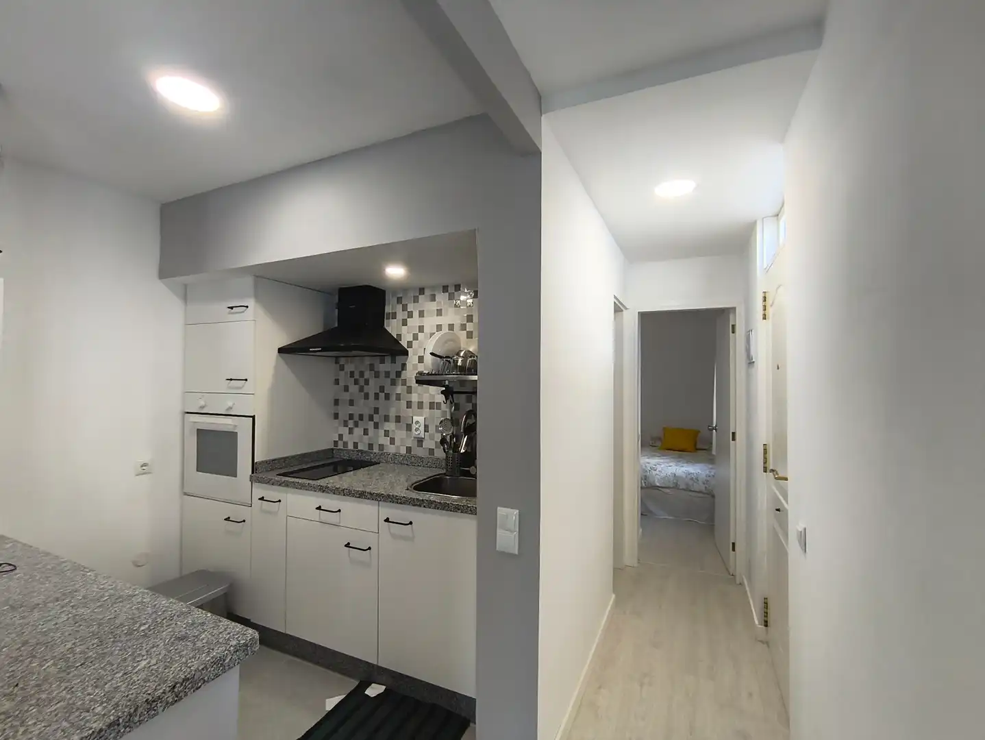 Cocina de Piso de alquiler en Santiago del Teide con Amueblado, Horno y Lavadora