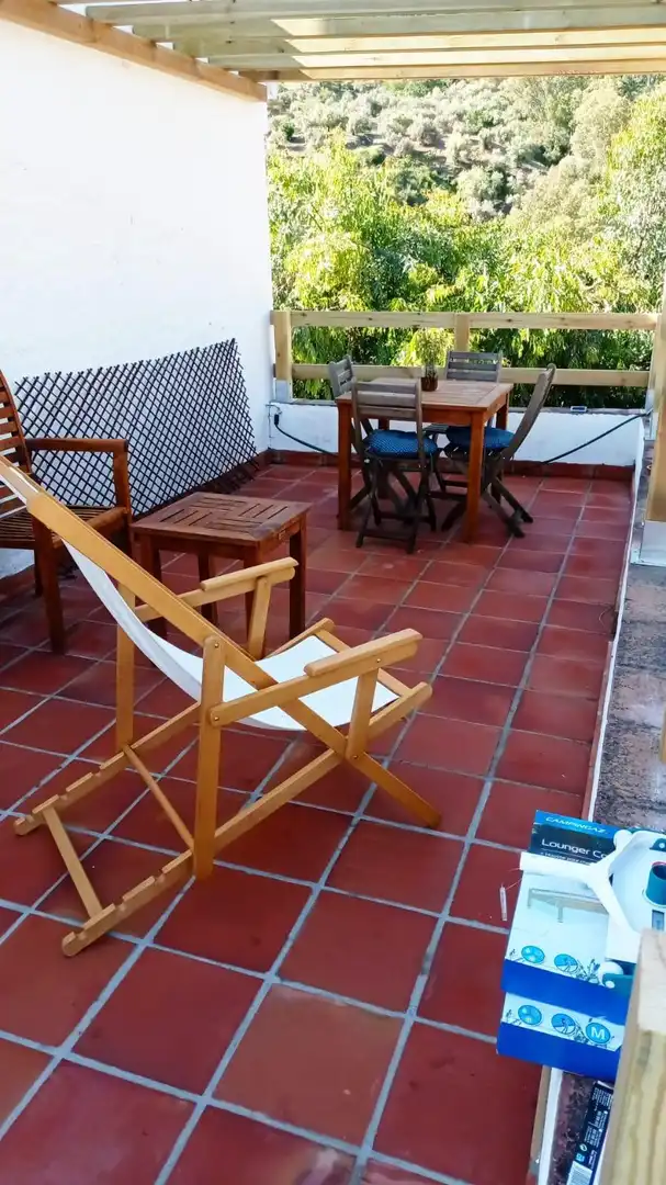 Terraza de Casa o chalet en venta en Comares con Calefacción, Jardín privado y Terraza