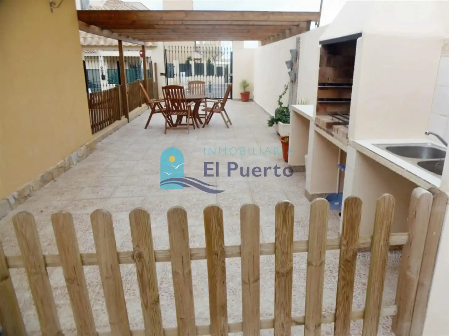 Terraza de Casa o chalet en venta en Mazarrón con Calefacción, Jardín privado y Terraza
