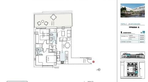 Foto 2 de Pis en venda a Calle Calle de Barcelona, San Cayetano, Churriana de la Vega