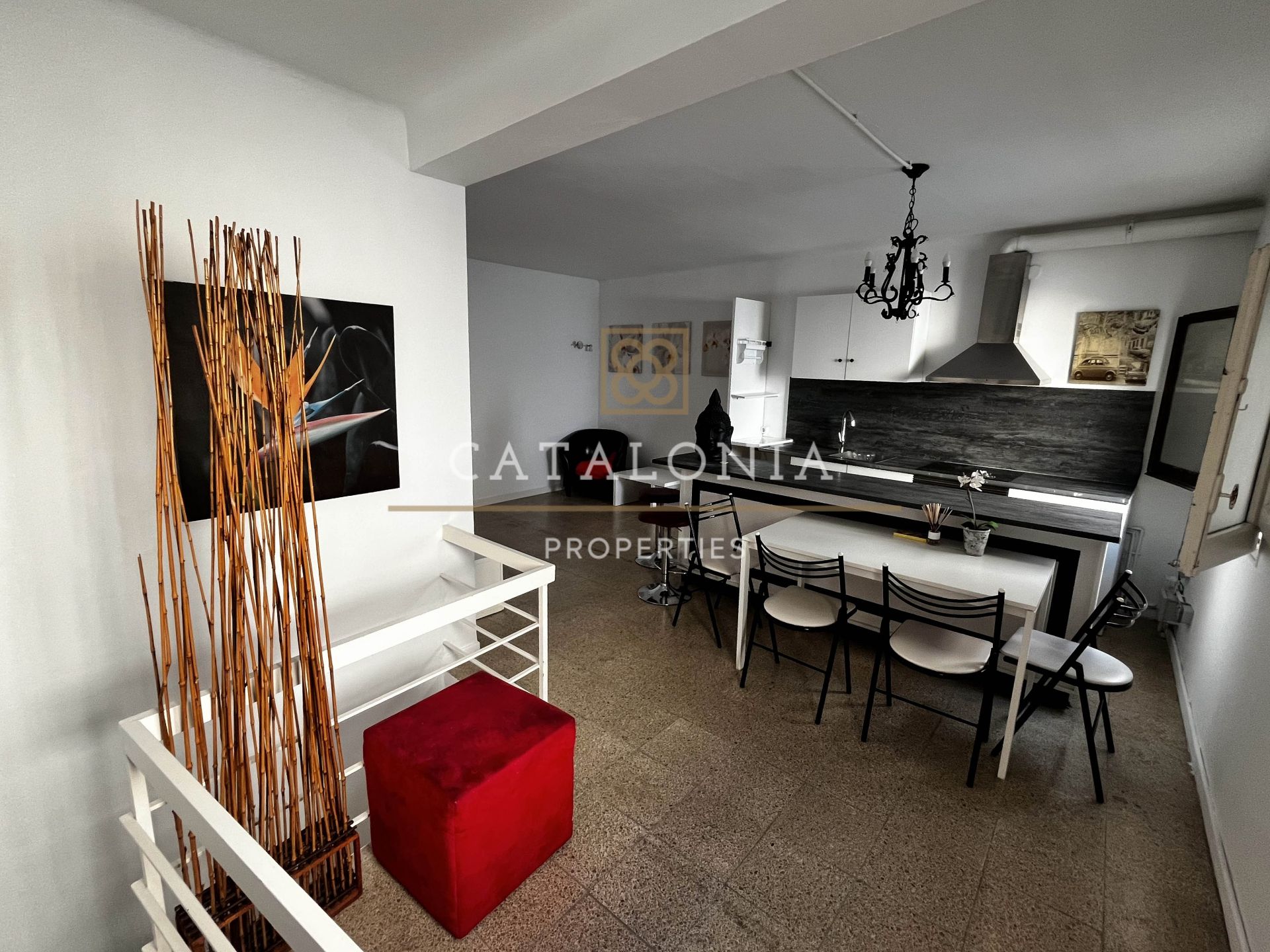 Comedor de Casa o chalet en venta en Mataró con Parquet