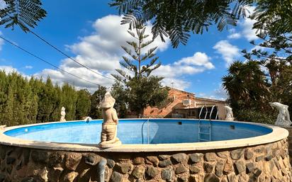 Swimming pool of House or chalet for sale in Montbrió del Camp  with Air Conditioner, Terrace and Swimming Pool