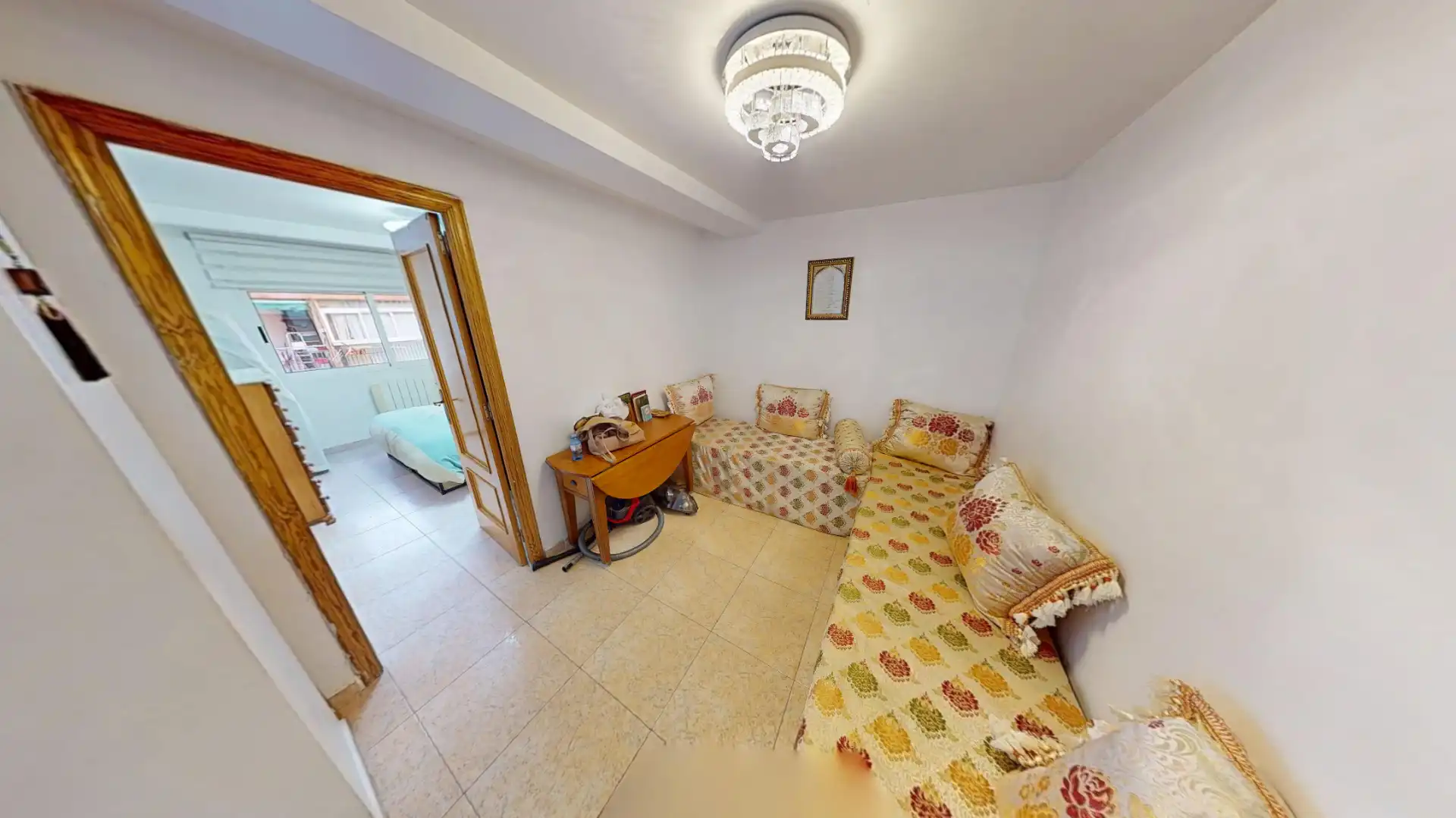 Sala de estar de Piso en venta en Alicante / Alacant con Amueblado, Horno y Lavadora