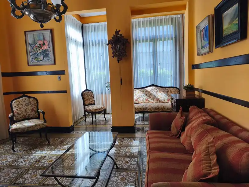 Sala de estar de Casa o chalet en venta en Nava con Amueblado
